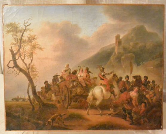 Batalla a finales del siglo XVIII, principios del siglo XIX