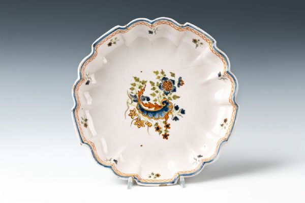 Crespina in maiolica Sassuolo Manifattura Dallari ( Pietro Lei )